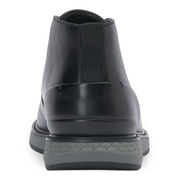 VINCE CAMUTO Mens Black Comfort Soleh Round Toe Leather Chukka Boots 11 M - Picture 2 of 4